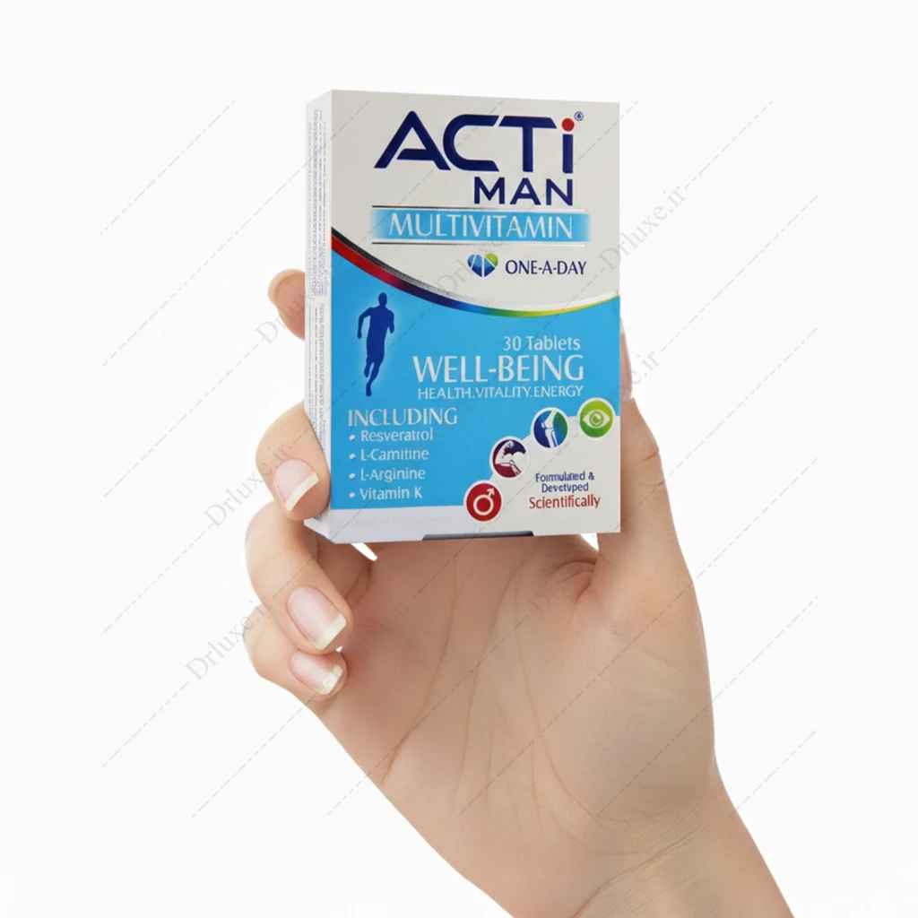 قرص مولتی ویتامین آقایان اکتی من ابیان دارو